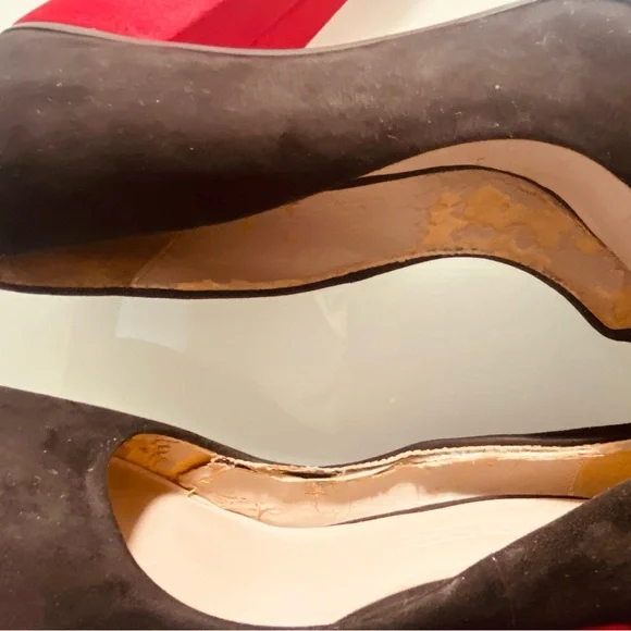 Zara EU Size 41 Striking Black/ Red /Gold  Platform Dress/Prom shoes - Picture 10 of 10